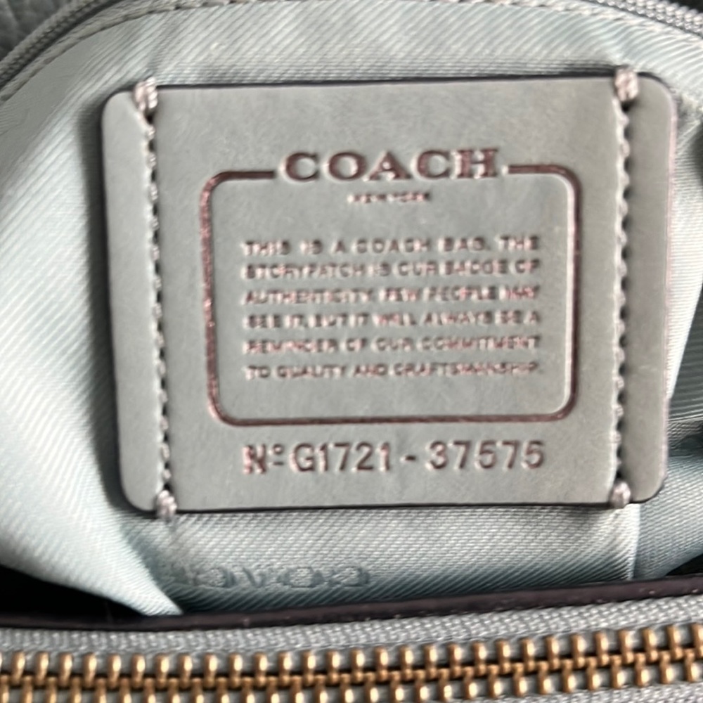 COACH purse.